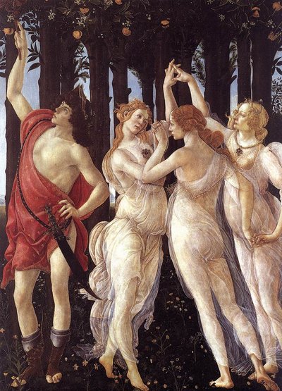 Primavera door Sandro Botticelli